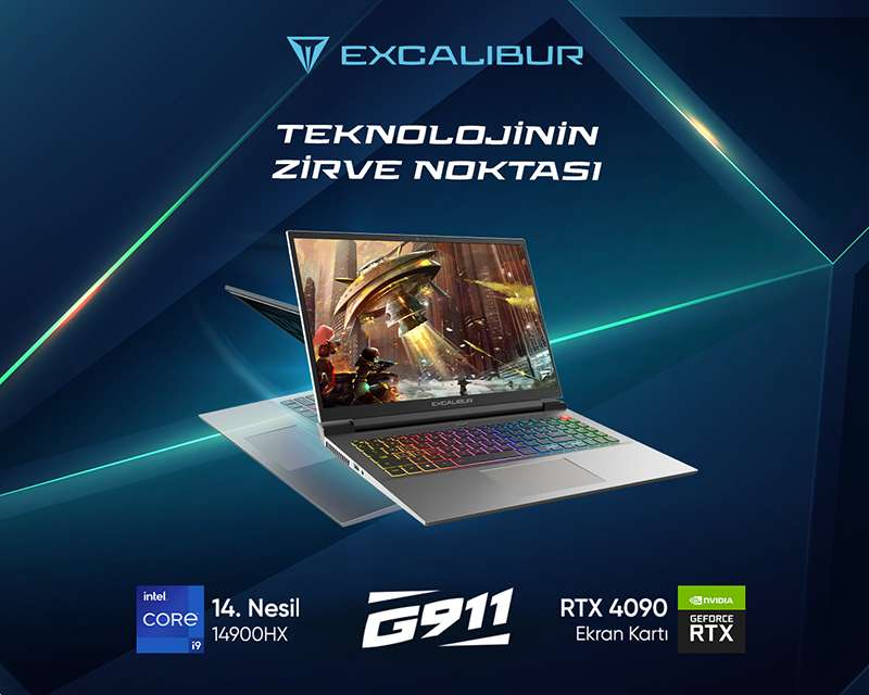 14. Nesil EXCALIBUR G911 Gaming Laptop'un Sağladığı 9 Yeni Teknoloji 