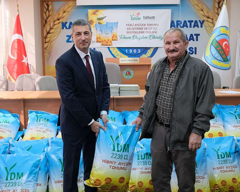 Yudum’dan Çiftçilere Hibe Tohum Desteği