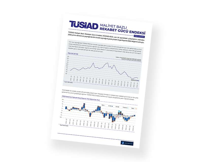TÜSİAD-RGE 2025 Son Çeyrek Sonuçları Açıklandı