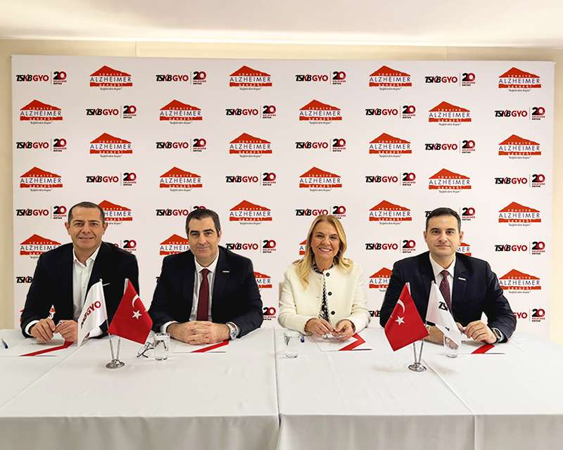 TSKB GYO ile Türkiye Alzheimer Derneği İş Birliği Protokolü İmzaladı