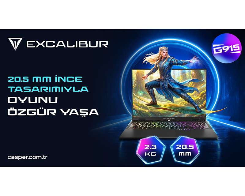 Excalibur G915 ile Performans ve Taşınabilirlik Bir Arada