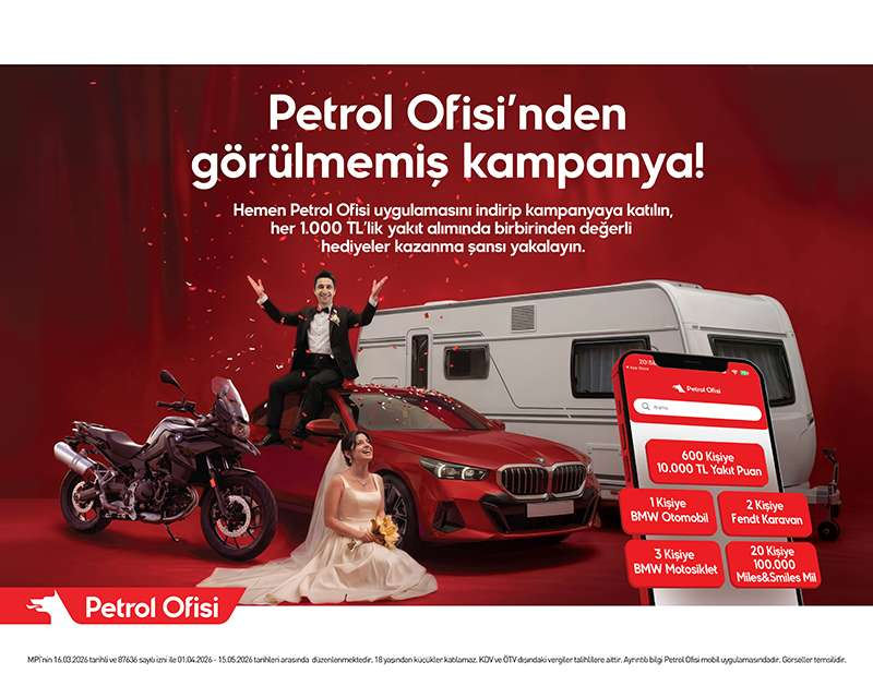 Petrol Ofisi’nden Sürücülere Büyük Fırsat: Her 1.000 TL’lik Alıma Çekiliş Hakkı
