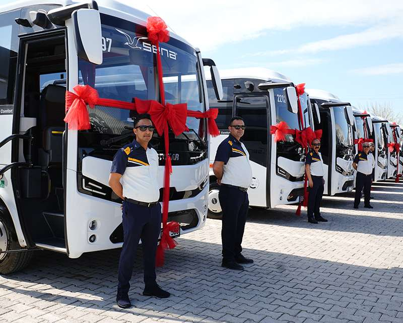 Otokar ve Sena Tur İş Birliği Büyüyor: Dev Filo Teslimatı Gerçekleşti