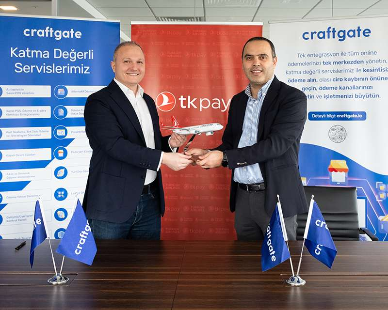 Craftgate ve Türk Hava Yolları iştiraki TKPAY’den Stratejik İş Birliği