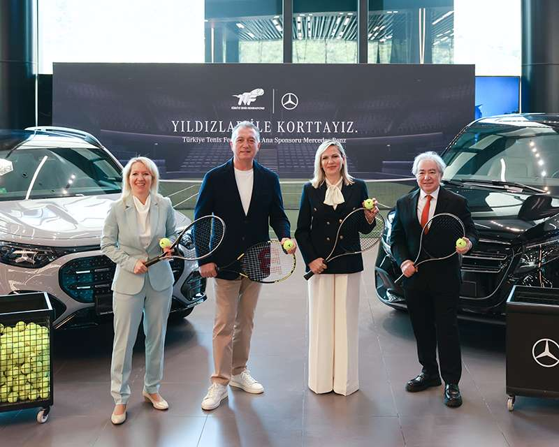 Mercedes-Benz’ten Tenise Güçlü Destek: Türkiye Tenis Federasyonu ile Ana Sponsorluk