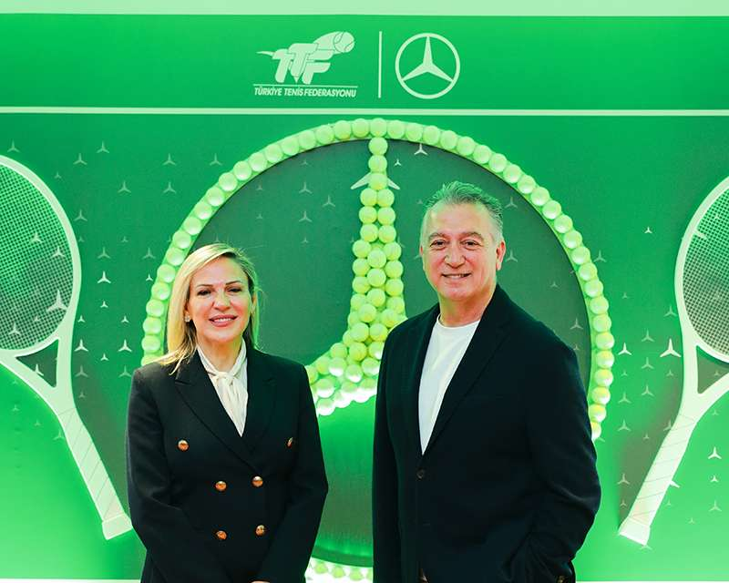 Mercedes-Benz, Türkiye Tenis Federasyonu’nun Ana Sponsoru Oldu