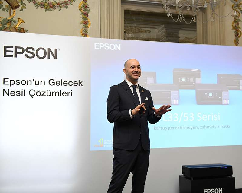 Alp Kırşan Sunumuyla Tanıtıldı: Epson’dan LifeStudio ve EcoTank Yenilikleri