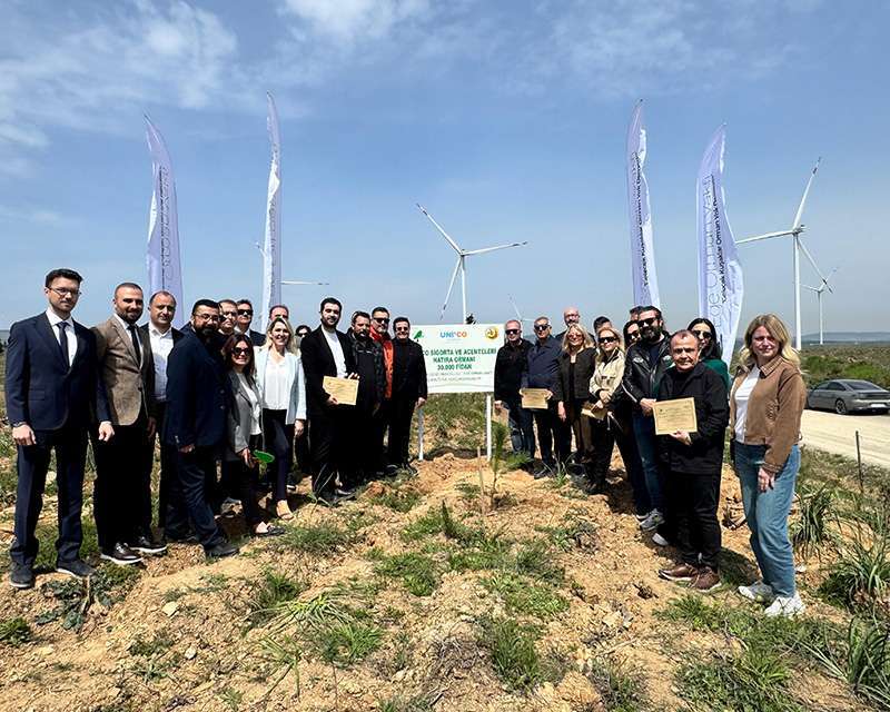 Bursa’da Yeşeren Gelecek: Unico Sigorta 30 Bin Fidan Dikti