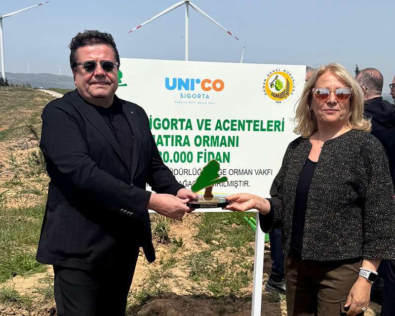 Unico Sigorta Bursa’da 30 Bin Fidanla Geleceğe Nefes Oldu