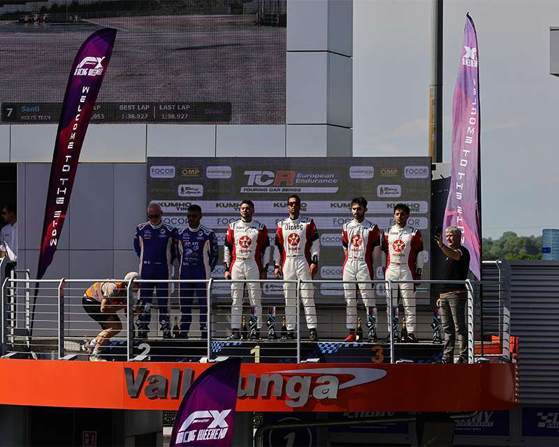 Genel Klasmanda Zirve: Texaco Team AMS TCR Avrupa’da Lider