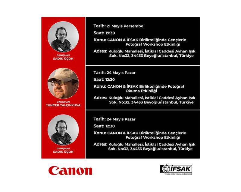 Canon ve İFSAK’tan Gençlere Özel Fotoğraf Atölyesi