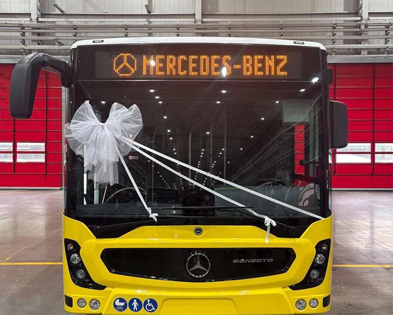 Sakarya Fabrikasında Üretilen İlk Mercedes-Benz Conecto Hatlardan Çıktı