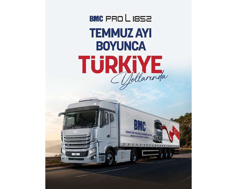 BMC PRO L 1852 tanıtım turuyla Türkiye genelinde görücüye çıkıyor