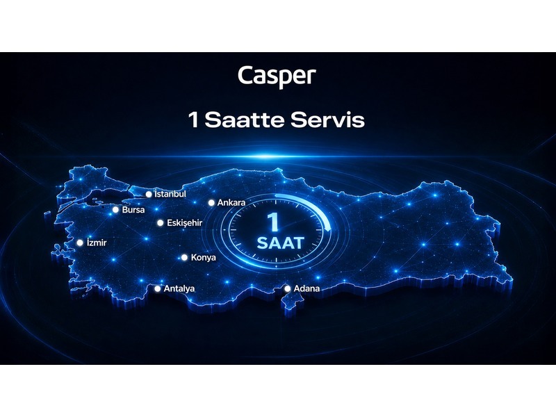 Casper, son bir yılda yaklaşık 8 bin cihazı 1 saatten kısa sürede onardı