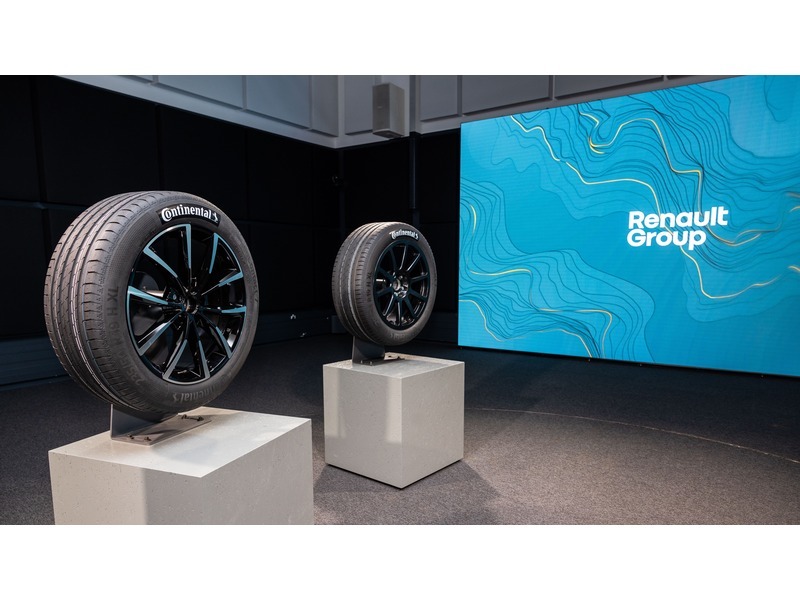 Continental ve Renault Group'tan elektrikli araçların menzilini artıran lastik teknolojisi