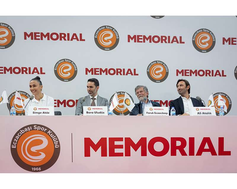 Memorial Sağlık Grubu, 2026-2027 sezonunda Eczacıbaşı Spor Kulübü'nün yanında