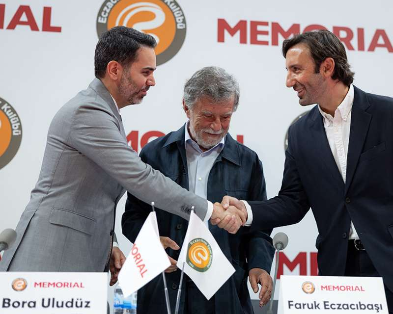 Eczacıbaşı Spor Kulübü, 60. yıl yolculuğunda Memorial Sağlık Grubu ile güçlerini birleştirdi