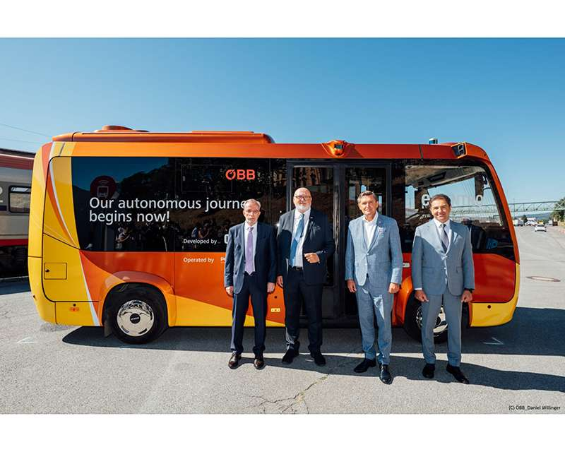 Otokar'ın Seviye 4 otonom e-Centro otobüsü Avusturya'da test ediliyor