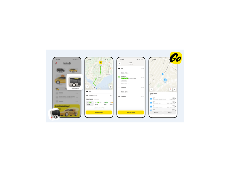 Yandex Go’ya İstanbul için toplu taşıma planlama özelliği geldi