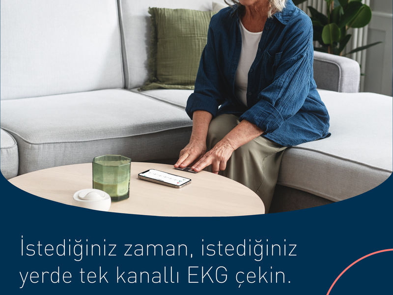 OMRON HeartScan 1L ve 6L ile EKG takibi artık evde