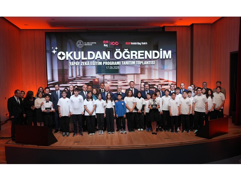 MEB, Koç Holding ve Vehbi Koç Vakfı’ndan 5,2 milyon öğrenciye yapay zekâ eğitimi