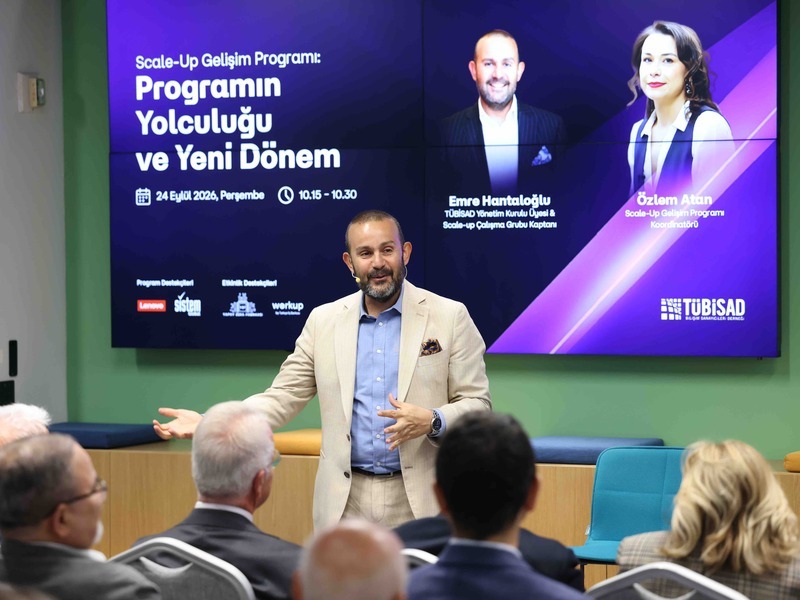 TÜBİSAD Scale-Up Gelişim Programı’nın ikinci dönemi yatırımcı buluşmasıyla tamamlandı