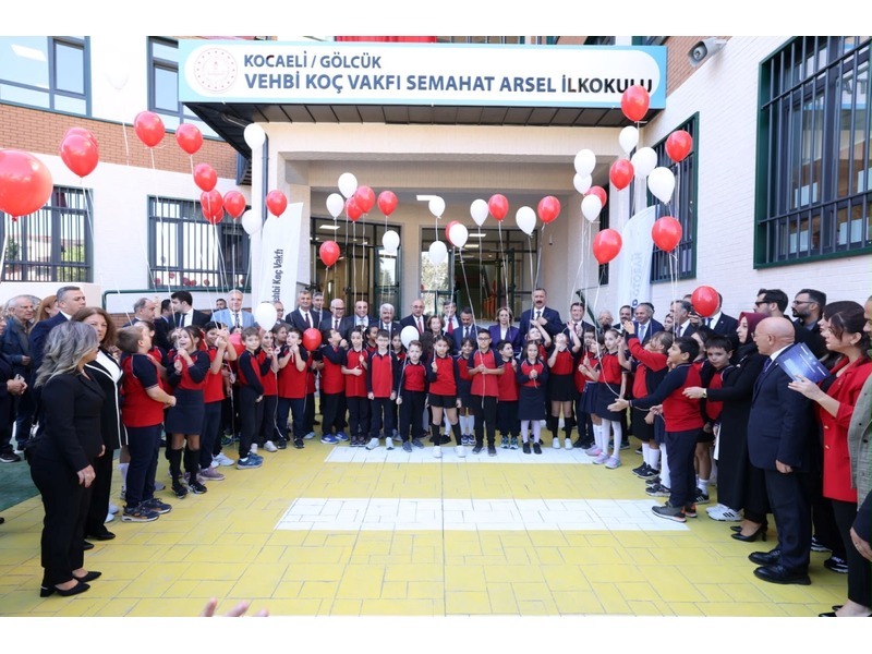 Gölcük’e 35 derslikli yeni okul: Vehbi Koç Vakfı Semahat Arsel İlkokulu
