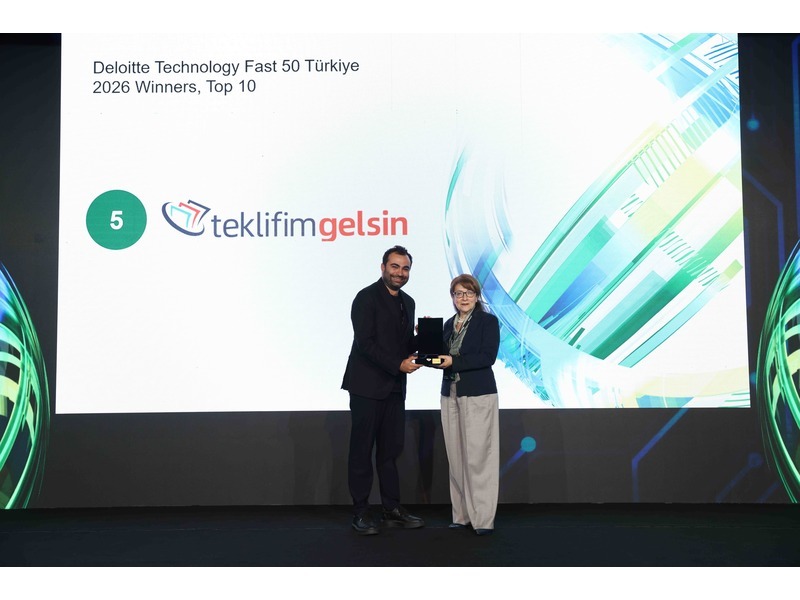 TeklifimGelsin, Türkiye’nin en hızlı büyüyen 5. teknoloji şirketi oldu