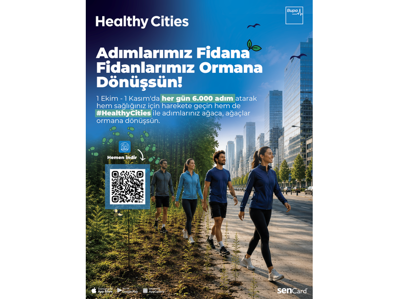 Healthy Cities ile atılan her adım toplumsal ve çevresel faydaya dönüşüyor