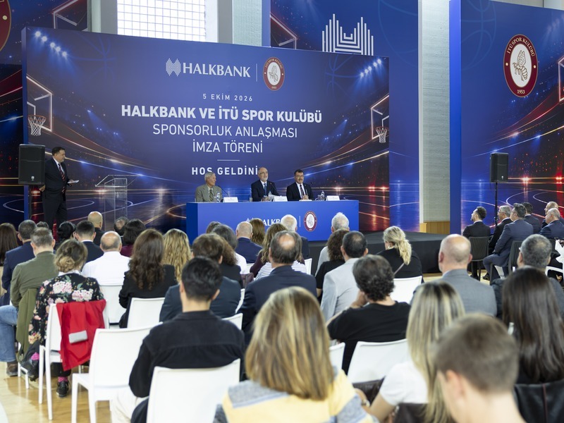 Spora ve gençlerin gelişimine yönelik desteklerini sürdüren Halkbank, Türk basketbolunun köklü takımlarından İTÜ Spor Kulübü’nün isim sponsoru oldu. 