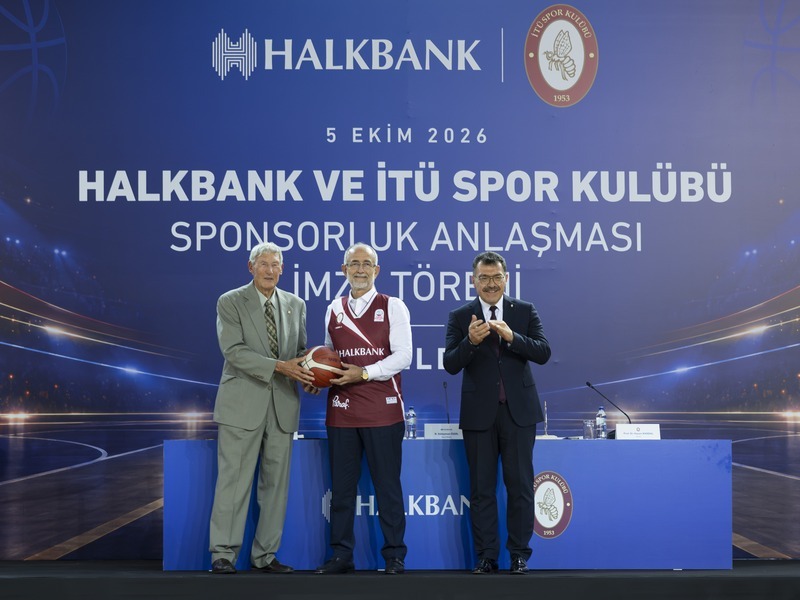 Halkbank, İTÜ Spor Kulübü Basketbol Takımı’nın İsim Sponsoru Oldu