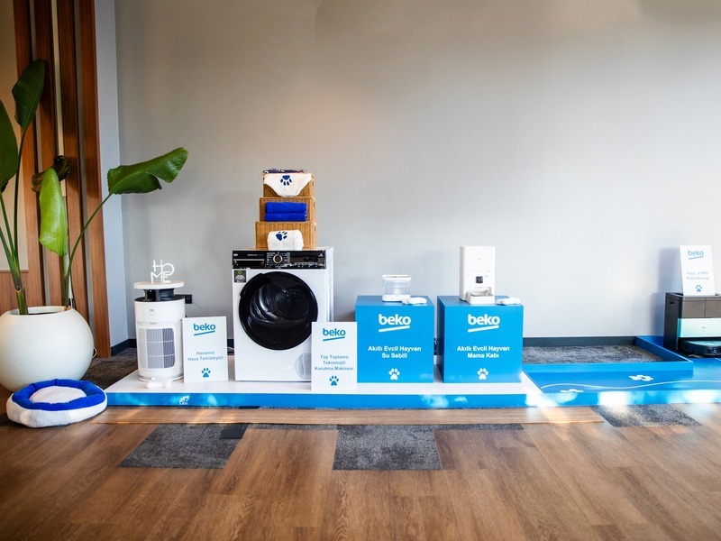 Beko, evcil hayvanlarla paylaşılan evler için 5 bağlantılı ürünü bir araya getirdi