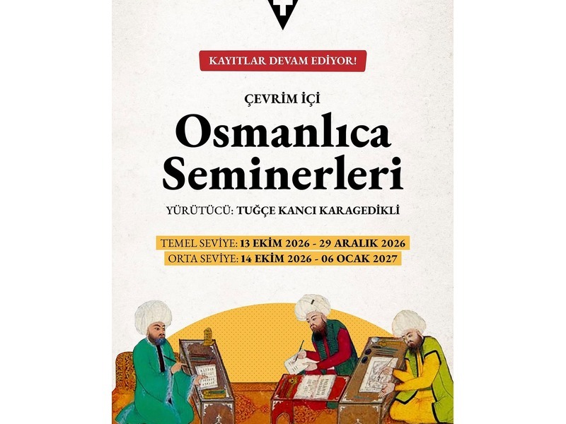 Tarih Vakfı, Osmanlıca öğrenmek isteyenleri çevrimiçi seminerlerde buluşturuyor