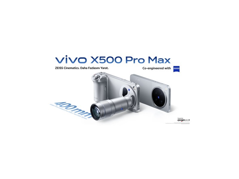 vivo, X500 Pro Max için Türkiye’ye özel lansman kampanyasını duyurdu