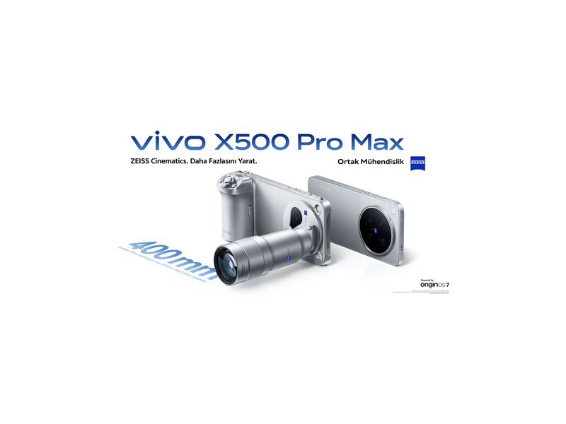 vivo X500 Pro Max, 200 MP ZEISS kamerasıyla mobil fotoğrafçılıkta iddiasını ortaya koyuyor